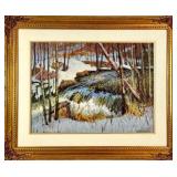 BRUCE HEGGTVEIT - OIL ON BOARD