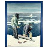 BILL BARNIE - OIL ON CANVAS