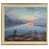 LAURITZ JESSEN - OIL ON CANVAS