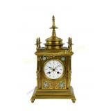PRE-1884 FRENCH HOWELL JAMES & CO BRONZE CLOCK
