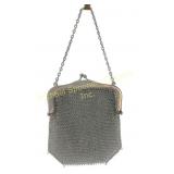 STERLING MESH PURSE