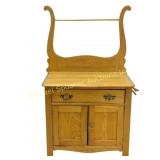 ANTIQUE MAPLE WASH STAND