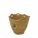 INUIT WOVEN GRASS BASKET