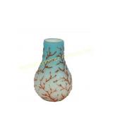 MOUNT WASHINGTON CORALENE ART GLASS VASE