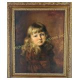 FRANCES ELSWOOD RICHARDS A.R.C.A. - OIL ON CANVAS