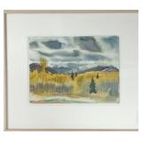 DORIS JEAN MCCARTHY R.C.A. - WATERCOLOUR & INK