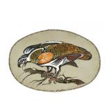 BARNABAS GREGG - ACRYLIC ON MOOSE HIDE