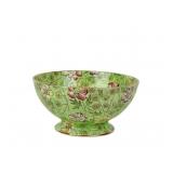 1930'S WINTON GRIMWADES PRIMROSE GREEN FRUIT BOWL