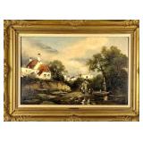 EMIL BARBARINI - OIL ON CANVAS