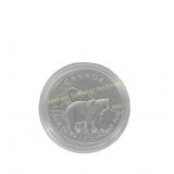 RCM 2011 9999 SILVER 1 OZ $5 GRIZZLY COIN