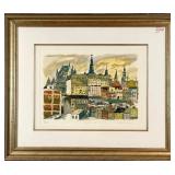 HENRI MASSON - LIMITED ED. COLOUR LITHOGRAPH