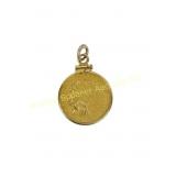US 1911 2 1/2 DOLLAR INDIAN HEAD GOLD COIN PENDANT
