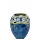 ART NOUVEAU ROYAL DOULTON STONEWARE VASE