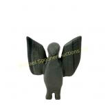 POSSIBLY ABRAHAM ETUNGAT-STONE BIRD UPRAISED WINGS