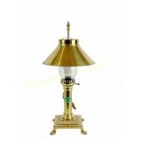 BRASS ORIENT EXPRESS TABLE LAMP