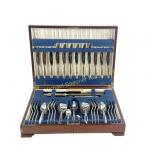HARRODS SILVERPLATE FLATWARE SERVICE FOR SIX