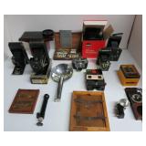 LARGE VINTAGE CAMERA LOT