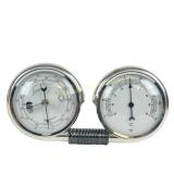 VINTAGE BICCHIELLI DUAL BAROMETER & THERMOMETER