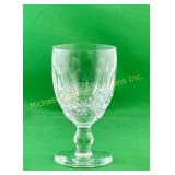 6 WATERFORD CRYSTAL COLLEEN WHITE WINE GLASSES