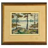 ROBERT STEWART HYNDMAN - OIL ON BOARD