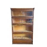 MACEY OAK FOUR TIER BARRISTERS STACKING BOOKCASE
