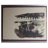JANET LIEBERMAN - MIXED MEDIA EMBOSSED PRINT