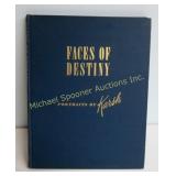 SIGNED 1ST ED. BOOK YOUSUF KARSH -FACES OF DESTINY