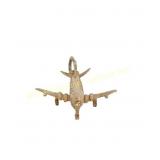 VINTAGE 9K GOLD B.O.A.C. COMET IV AIRPLANE CHARM