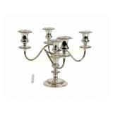 BIRKS REGENCY PLATE FIVE LIGHT CANDELABRA