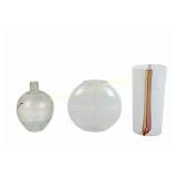 THREE BERTIL VALLIEN KOSTA BODA VASES