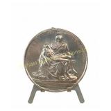1964 TOWLE STERLING PIETA MEDALLION