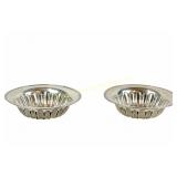 PAIR INTERNATIONAL STERLING BOWLS