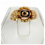 PORTUGUESE 19K YELLOW GOLD RING