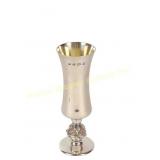 SOLID STERLING VASE WITH CELTIC TRIM
