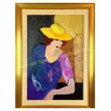 ITSCHAK TARKAY - OIL ON CANVAS