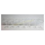 SEVEN SCHOTT-ZWEISEL 'GARDONE' WATER GOBLETS