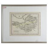 1835 MAP OF SOMERSETSHIRE ENGLAND