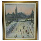 ANITA KERTZER - OIL ON CANVAS BOARD