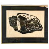 MATIUSI MUNUKULLU QILUQI - STONECUT ON PAPER