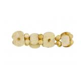 WALRUS TUSK AND PLACER GOLD BRACELET