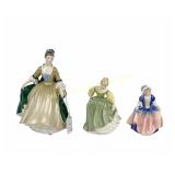 THREE ROYAL DOULTON FIGURINES