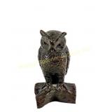 H. PFEIFFER BRONZE OWL FIGURE