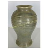 1930'S WILLIAM MOORCROFT NATURAL POTTERY VASE