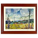 ROBERT STEWART HYNDMAN - OIL ON CANVAS BOARD