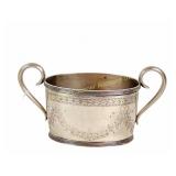 1905 DANISH COHR 826 FINE SILVER SUGAR BOWL