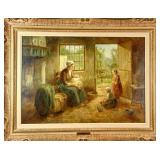 CORNELIUS WOUTER BOUTER - OIL ON CANVAS