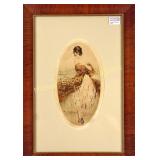 PAUL-EMILE FELIX RAISSIGUIER - LITHO WITH AQUATINT