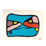 STEPHEN SNAKE - ACRYLIC ON PAPER