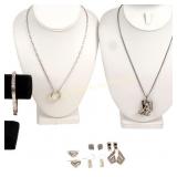 LOT STERLING JEWELLERY