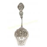 DUTCH .833 SILVER PIERCED SERVER
